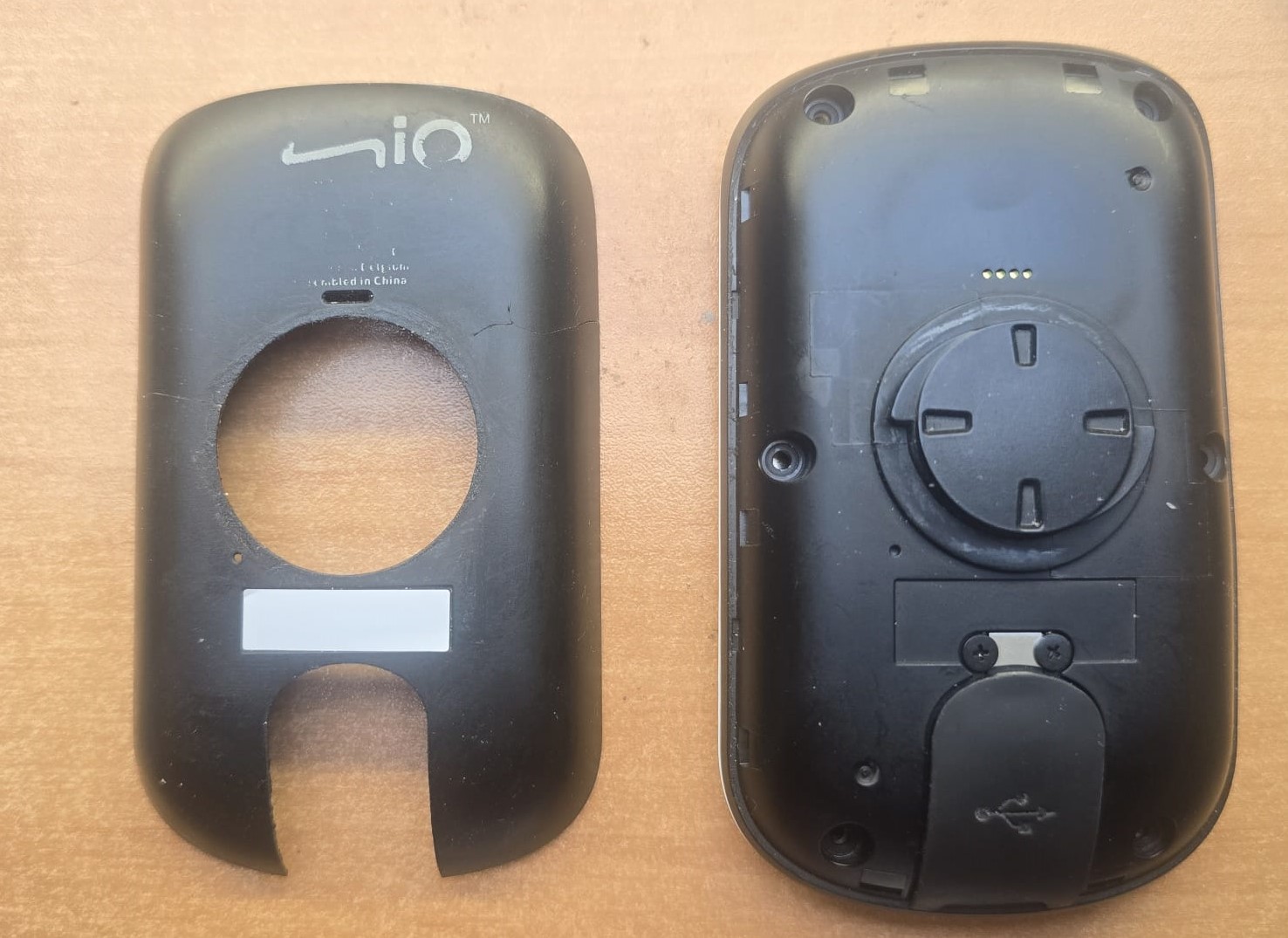 Cyclo 505/315 achterkant met rubber flap