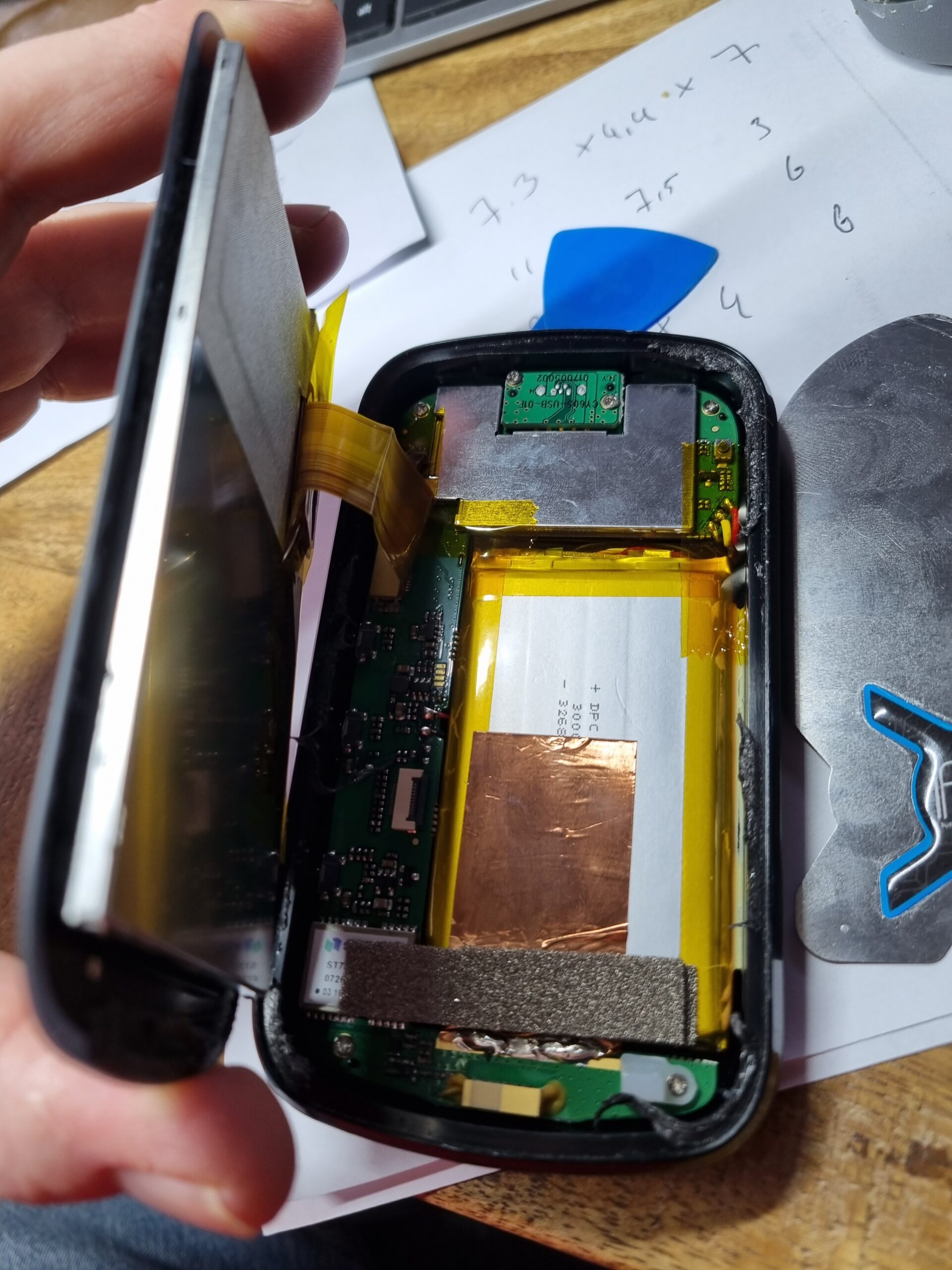 open mio, opened mio repair remove front