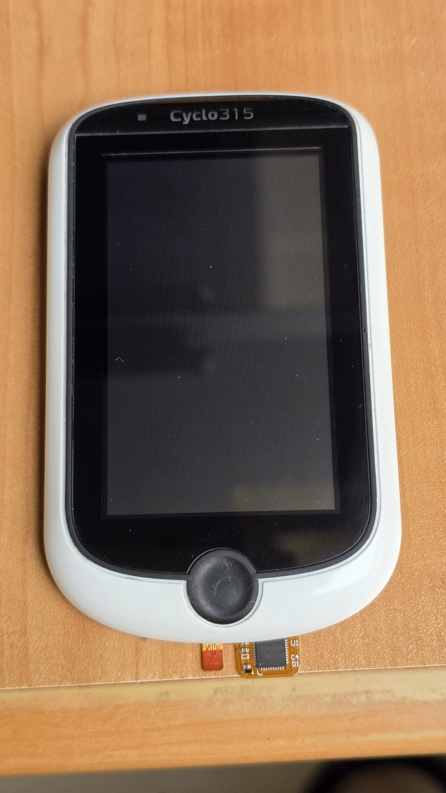 Voorkant Mio Cyclo 315 losse verkoop, zelf vervangen